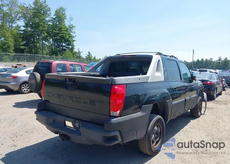 2002 Chevrolet Avalanche 1500 из США, поврежденный, VIN 3GNEK13T02G150336
